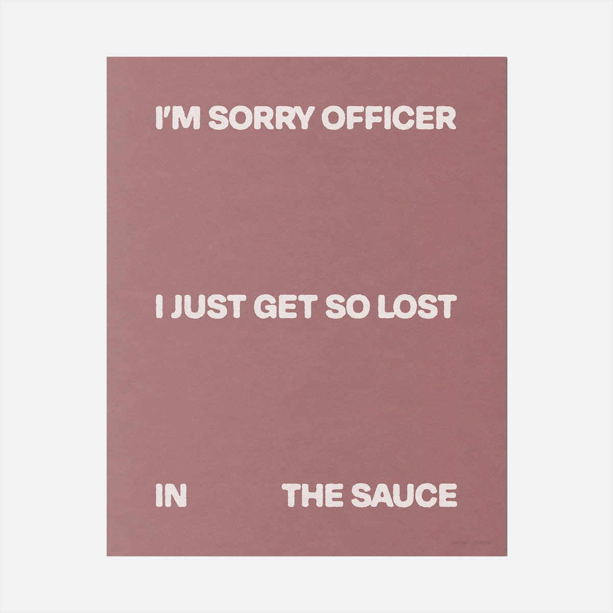 SAUCE PRINT
