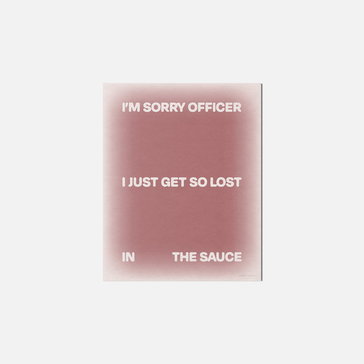 SAUCE PRINT