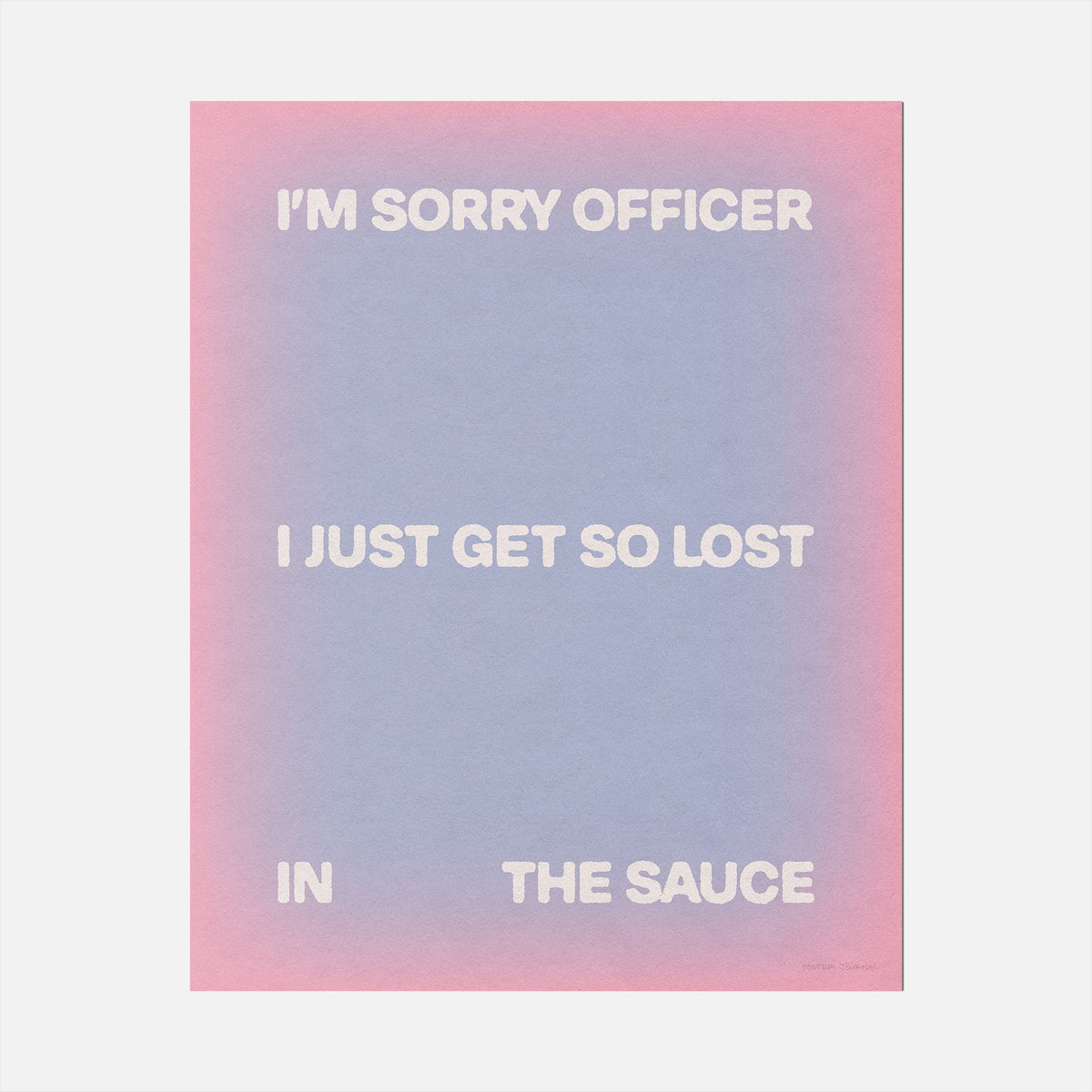 SAUCE PRINT