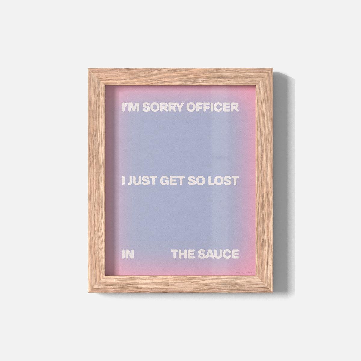 SAUCE PRINT