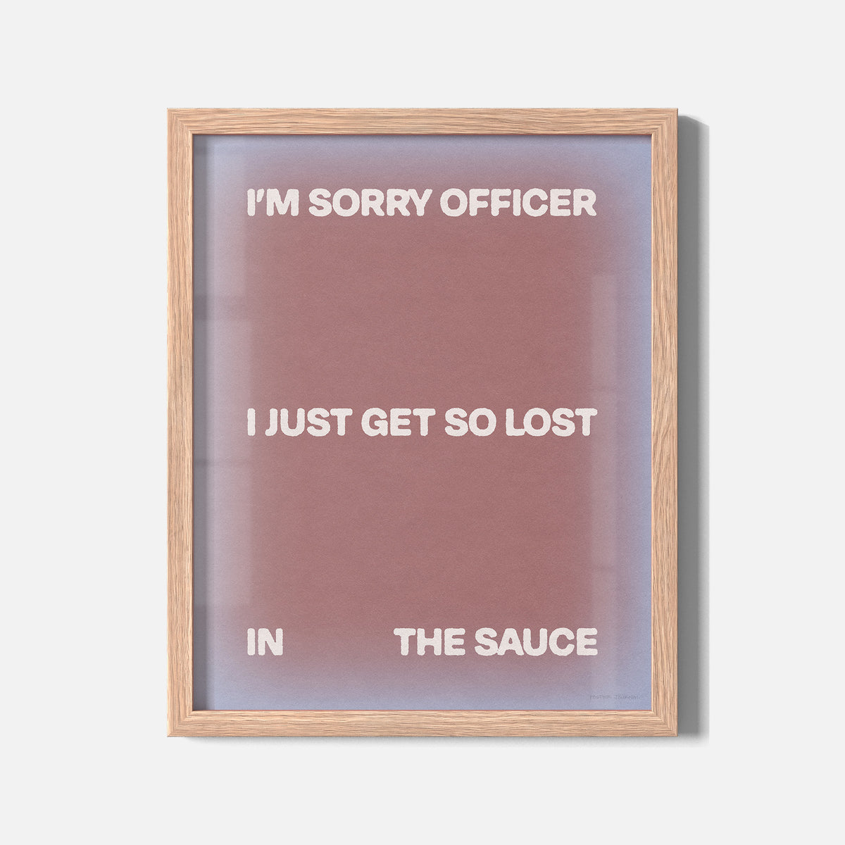 SAUCE PRINT