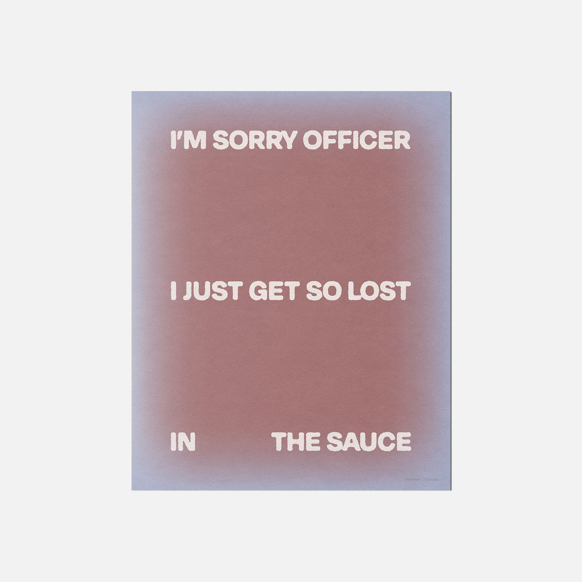SAUCE PRINT