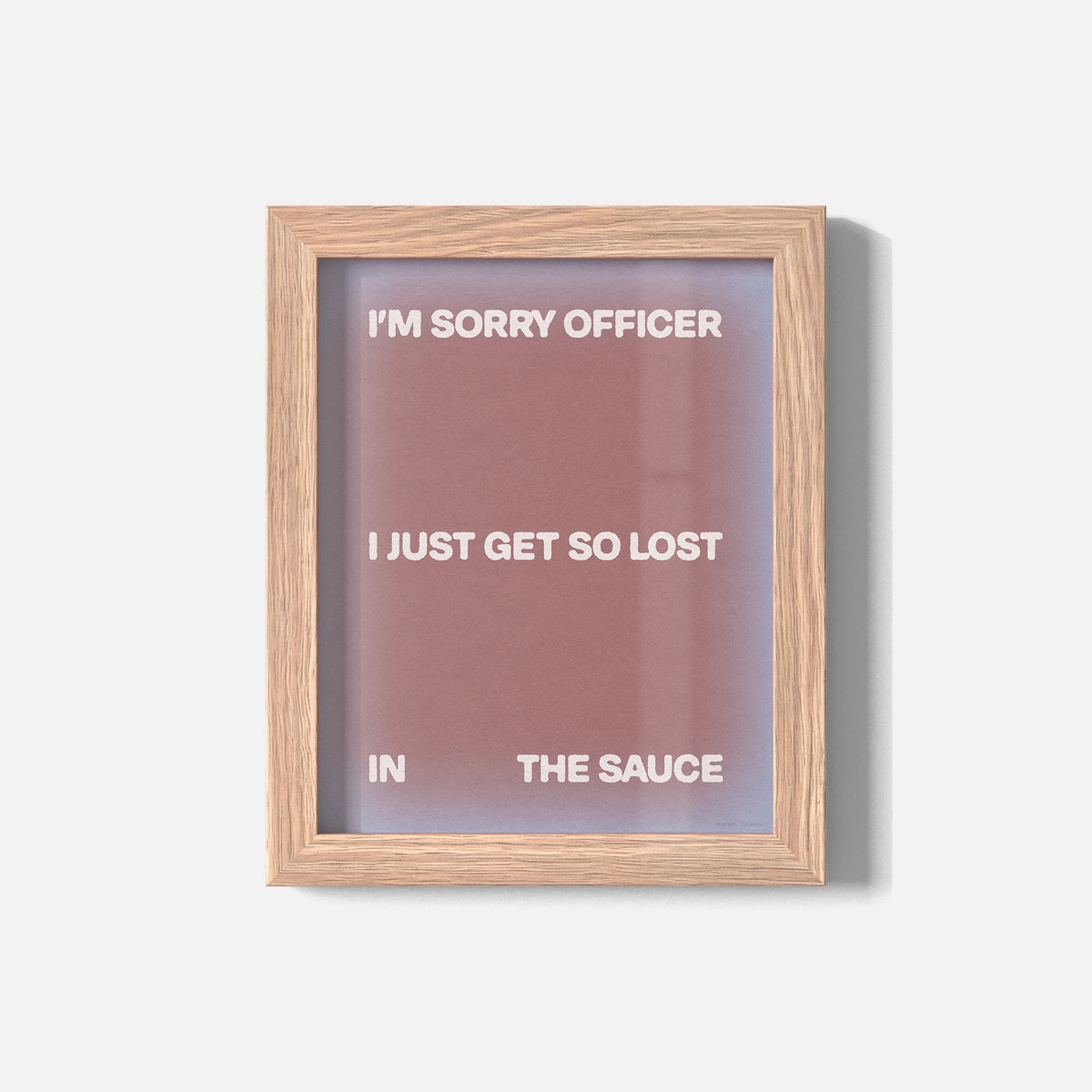 SAUCE PRINT