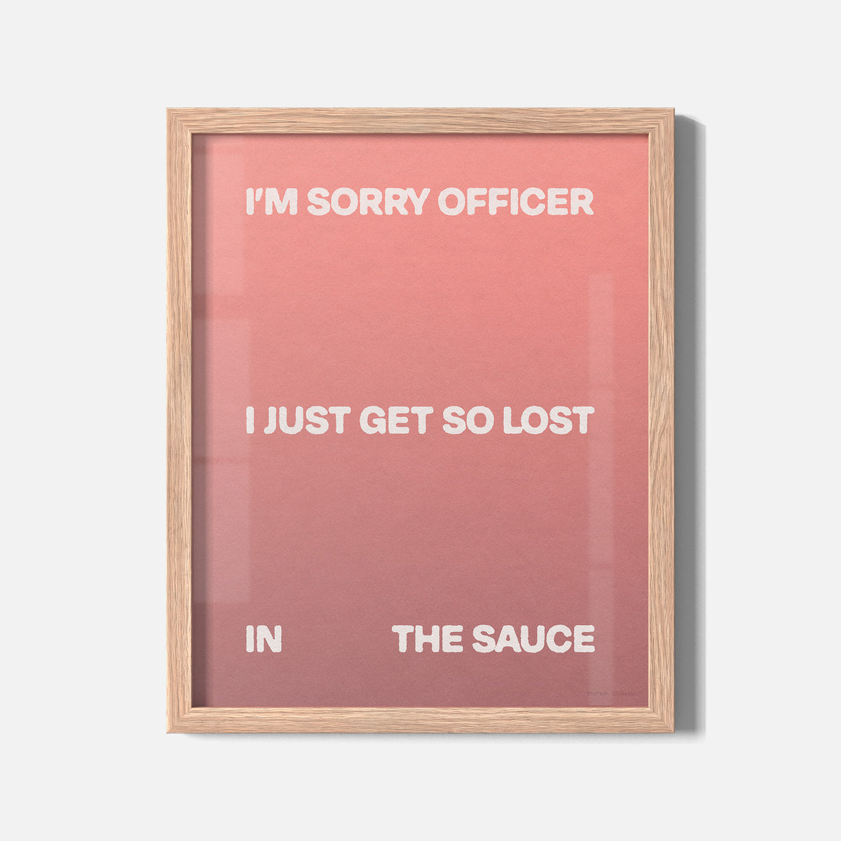 SAUCE PRINT