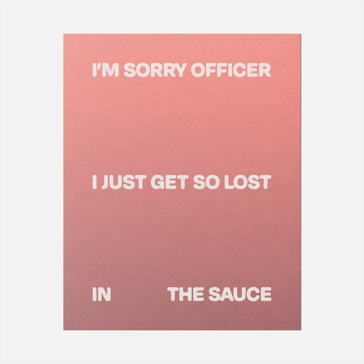SAUCE PRINT