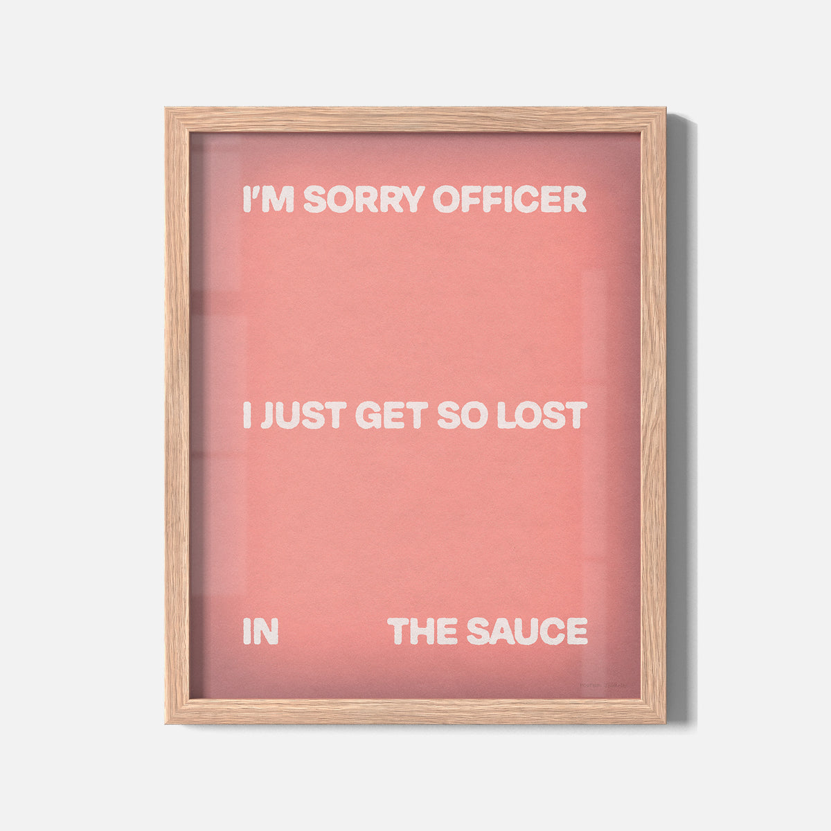 SAUCE PRINT