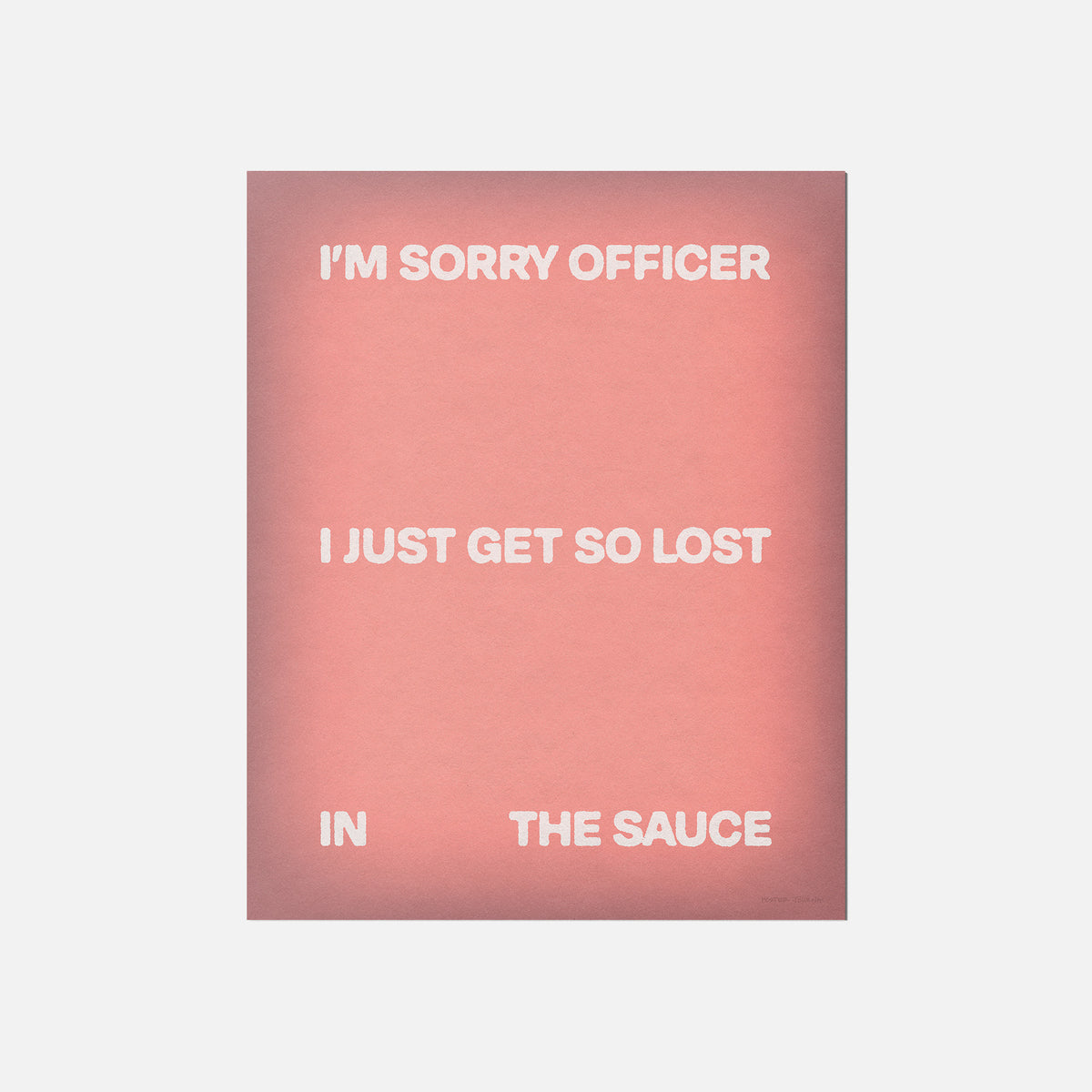 SAUCE PRINT