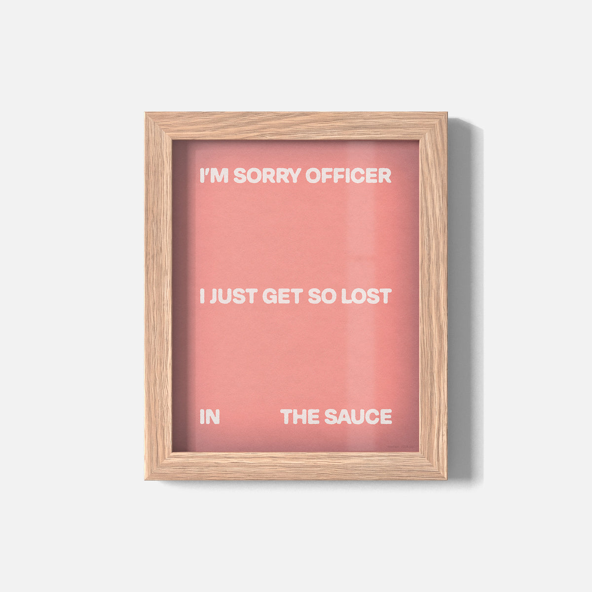 SAUCE PRINT
