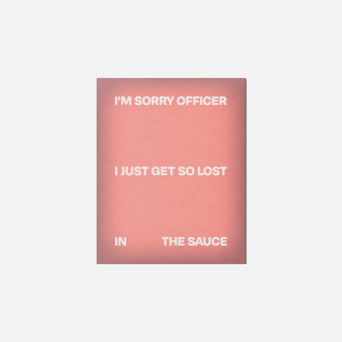 SAUCE PRINT