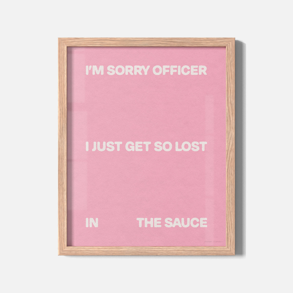 SAUCE PRINT
