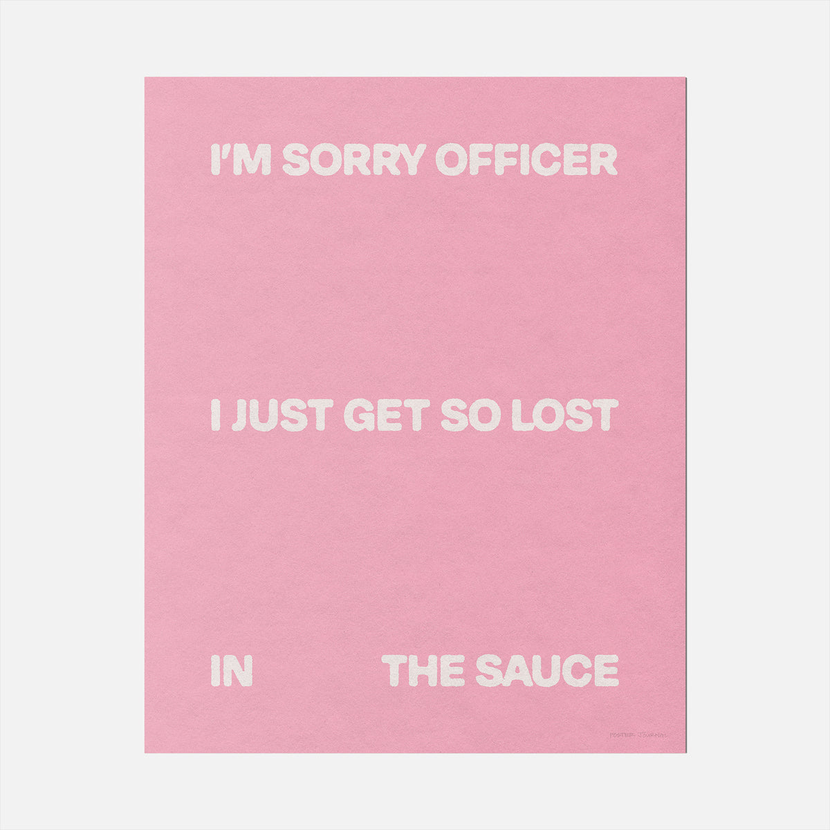 SAUCE PRINT