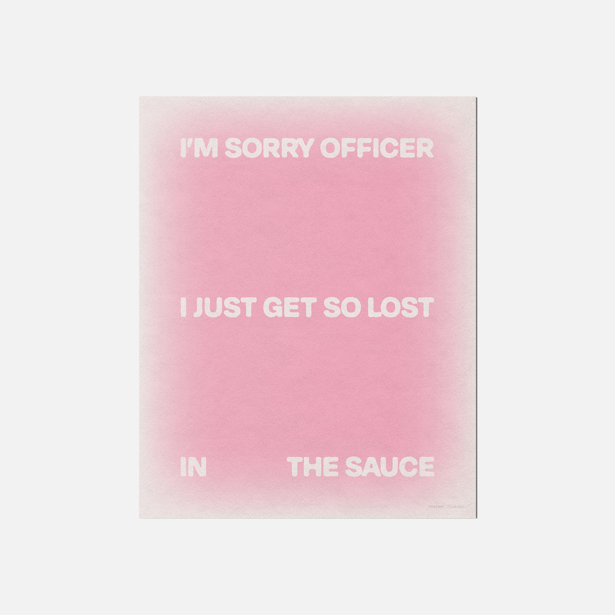 SAUCE PRINT