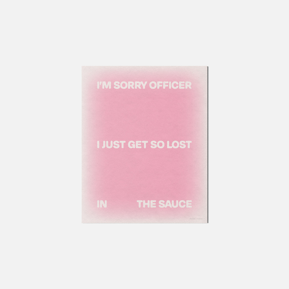SAUCE PRINT