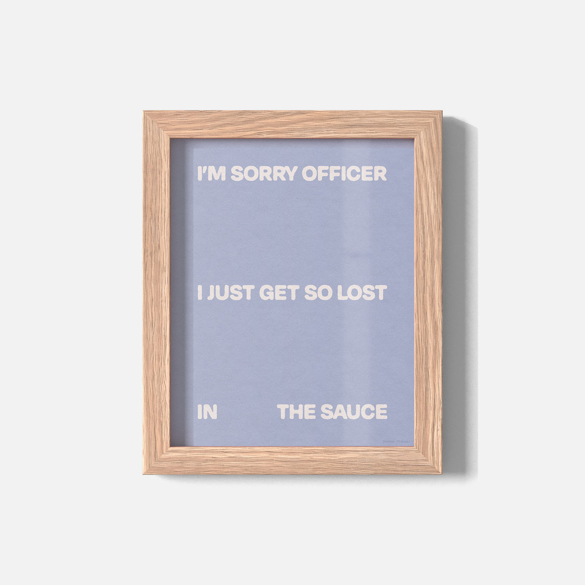 SAUCE PRINT