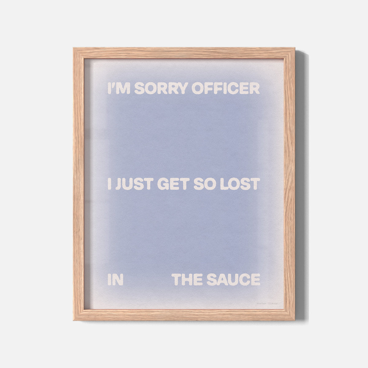 SAUCE PRINT