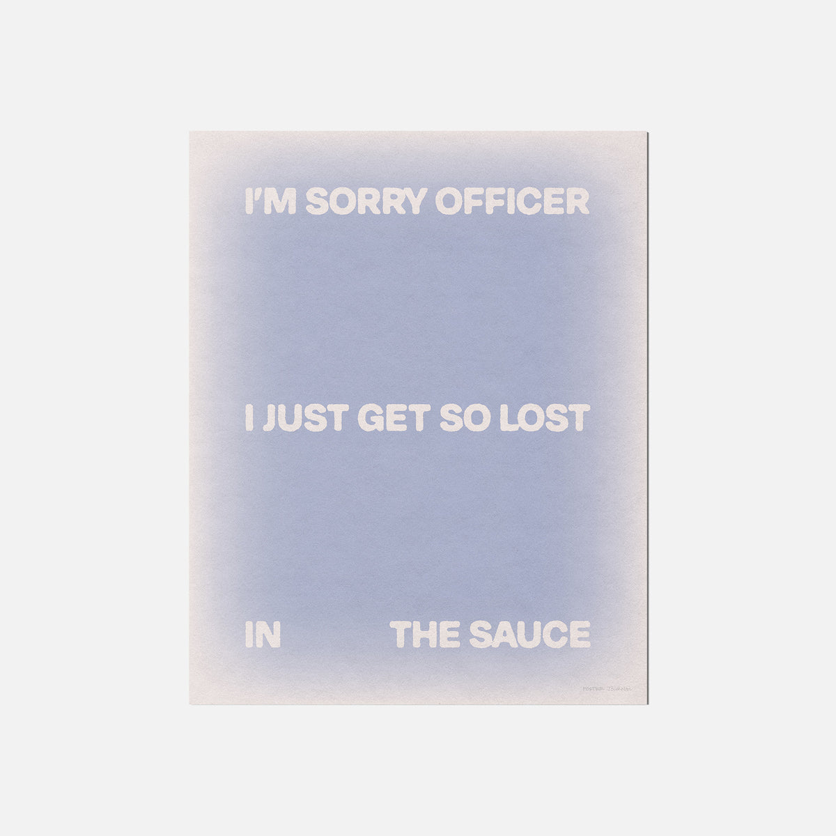 SAUCE PRINT