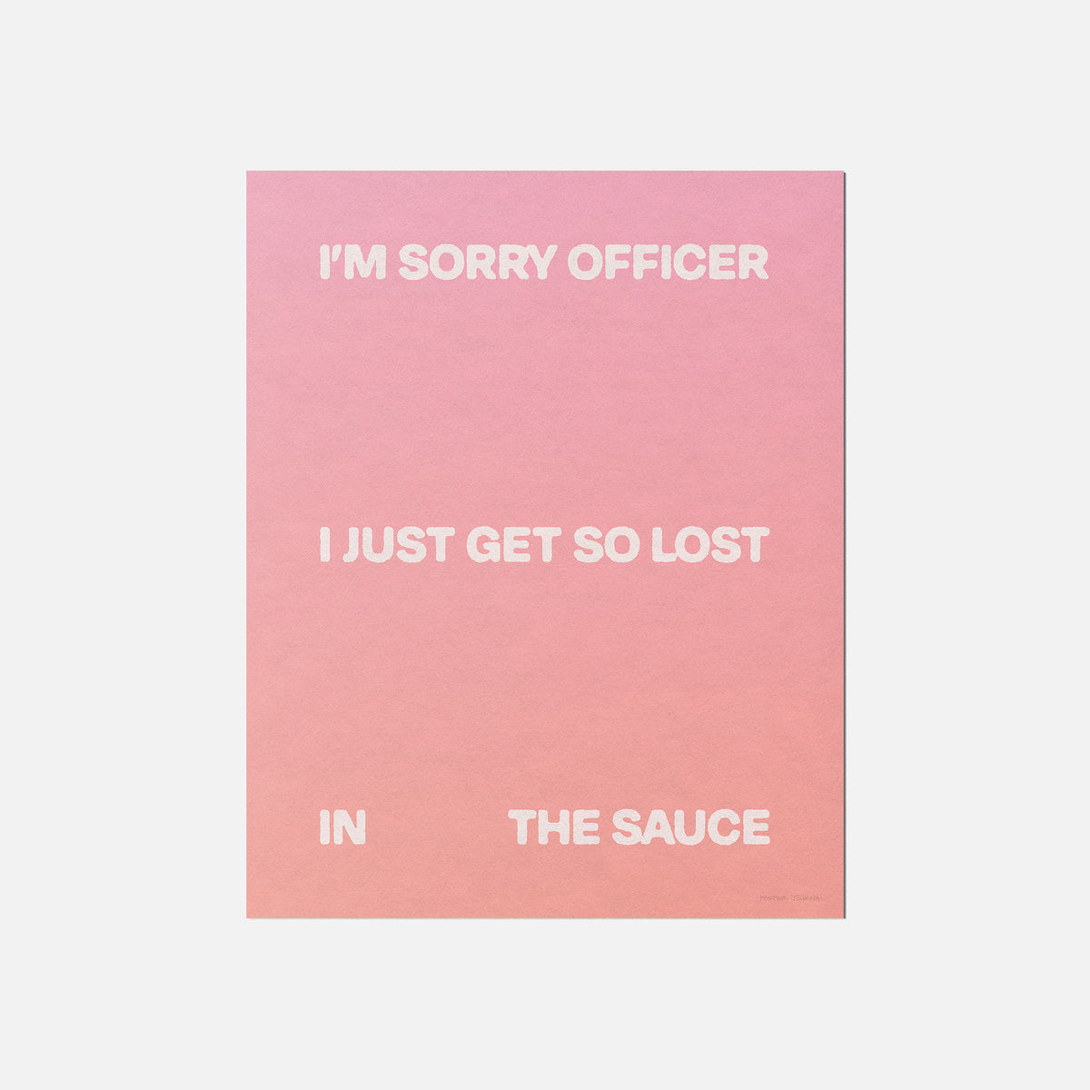 SAUCE PRINT