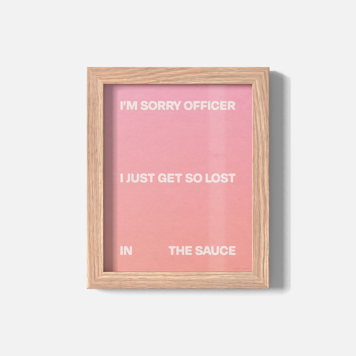 SAUCE PRINT