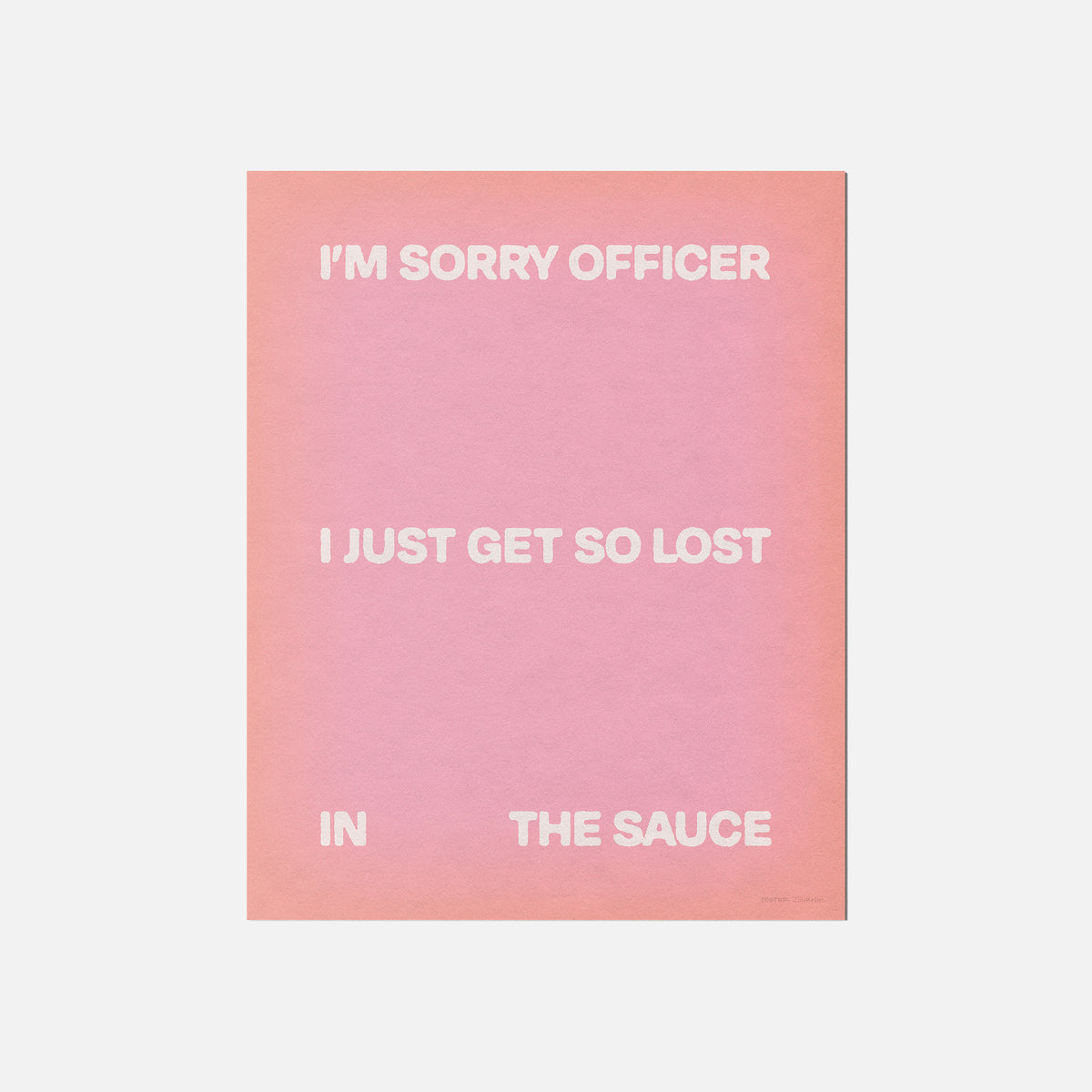 SAUCE PRINT