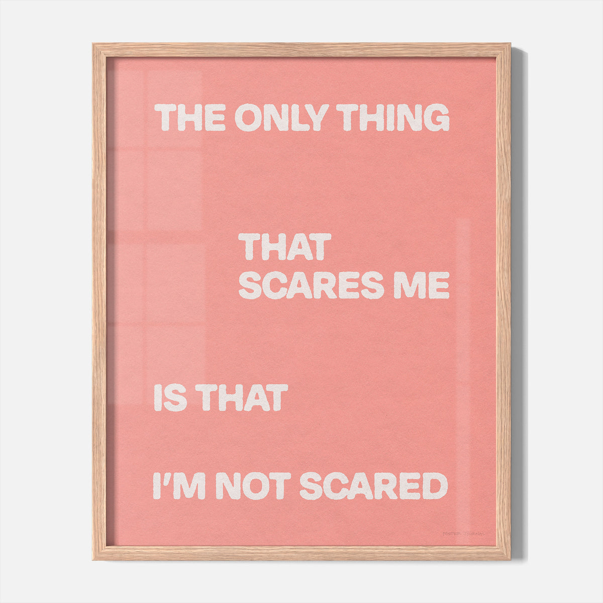 SCARED PRINT