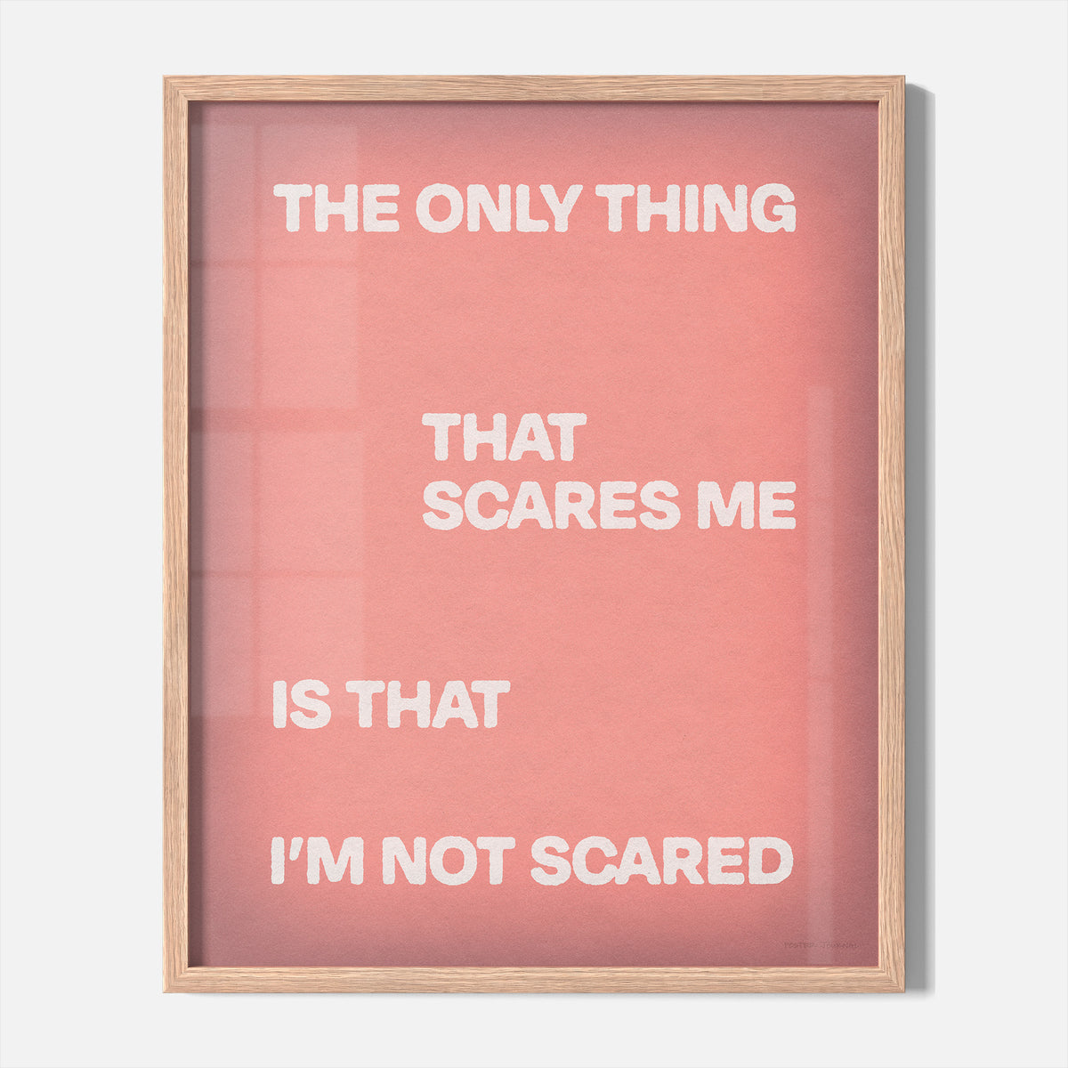 SCARED PRINT