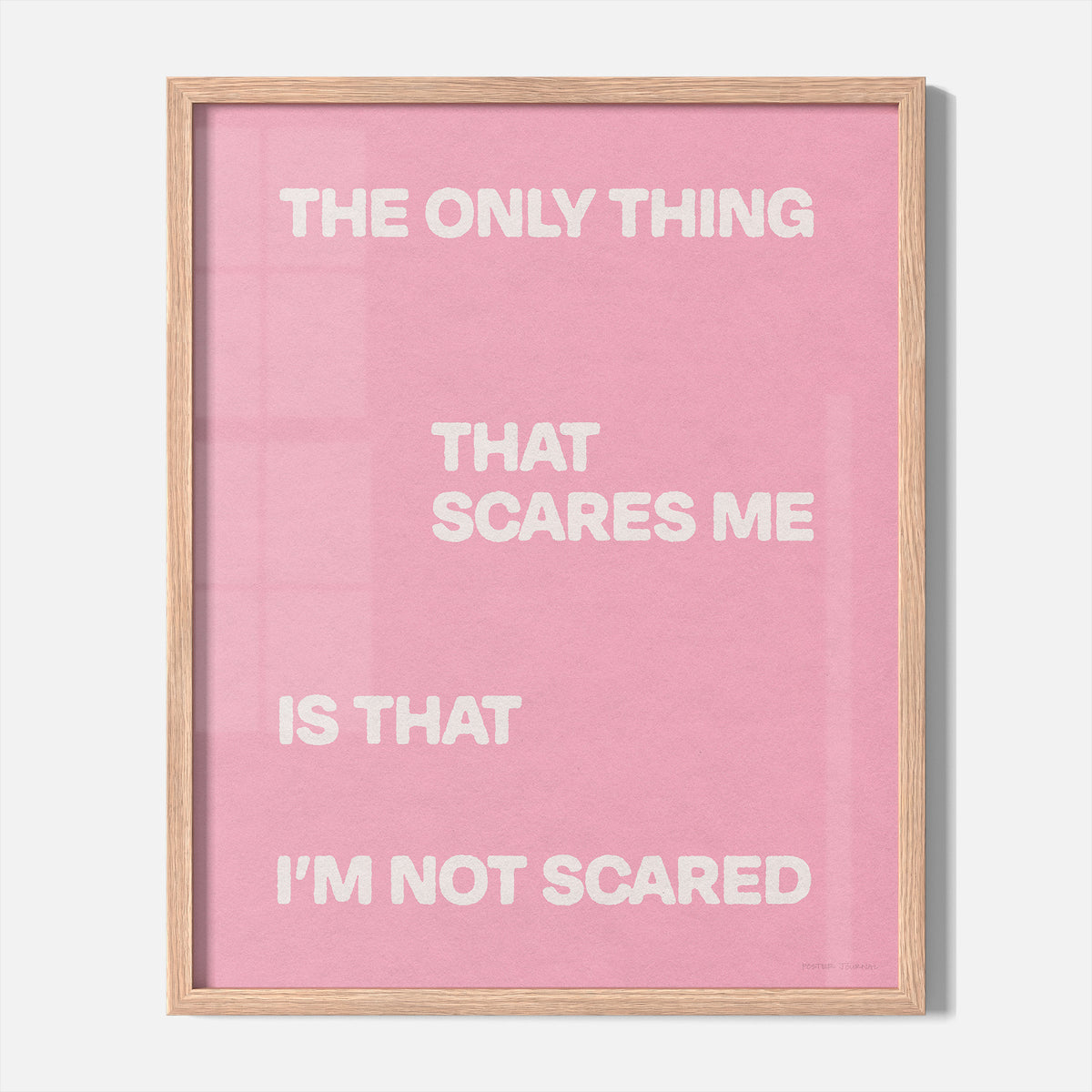 SCARED PRINT
