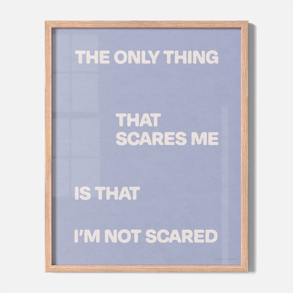 SCARED PRINT