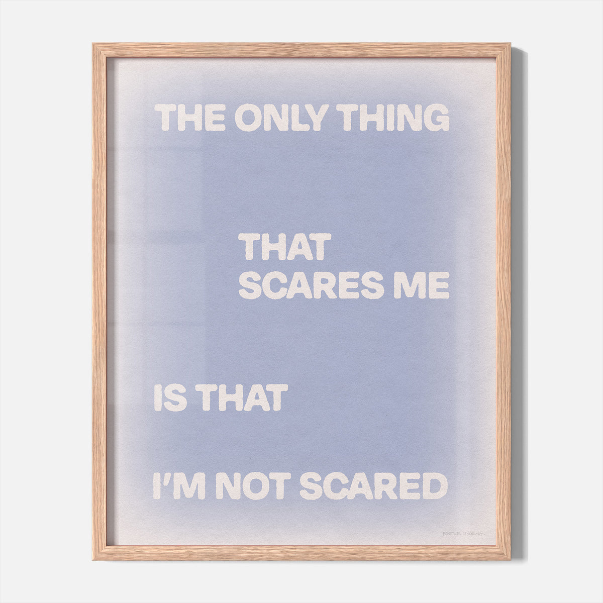 SCARED PRINT