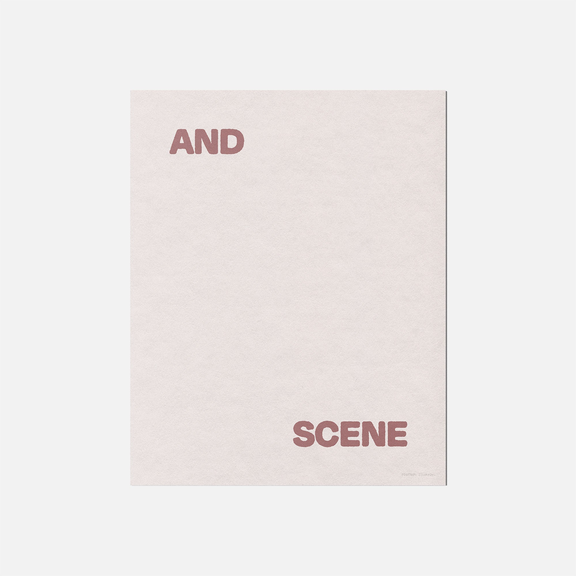 SCENE PRINT