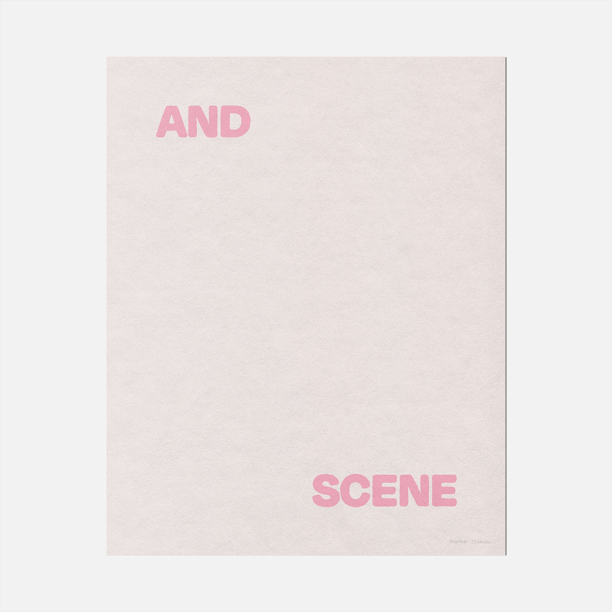 SCENE PRINT