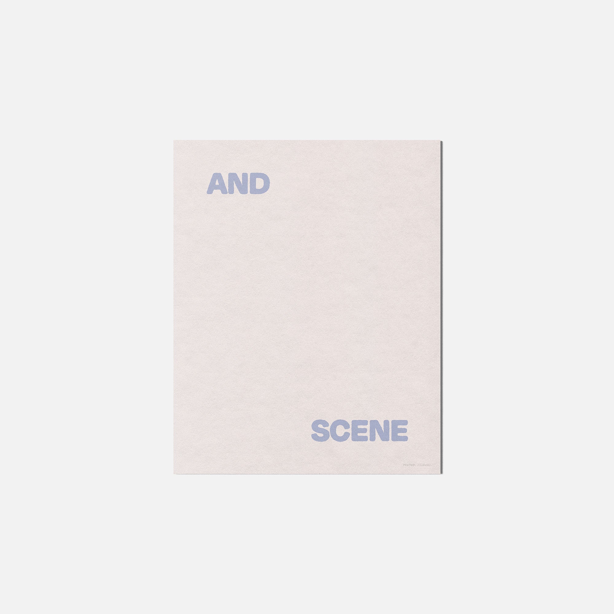 SCENE PRINT