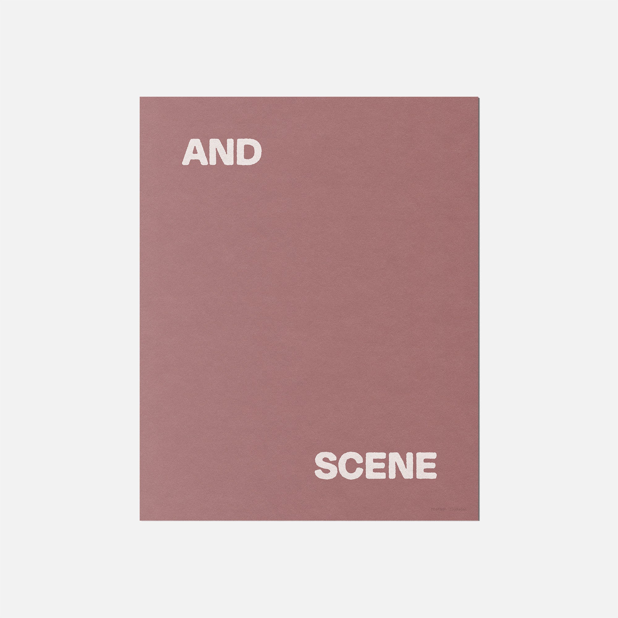SCENE PRINT
