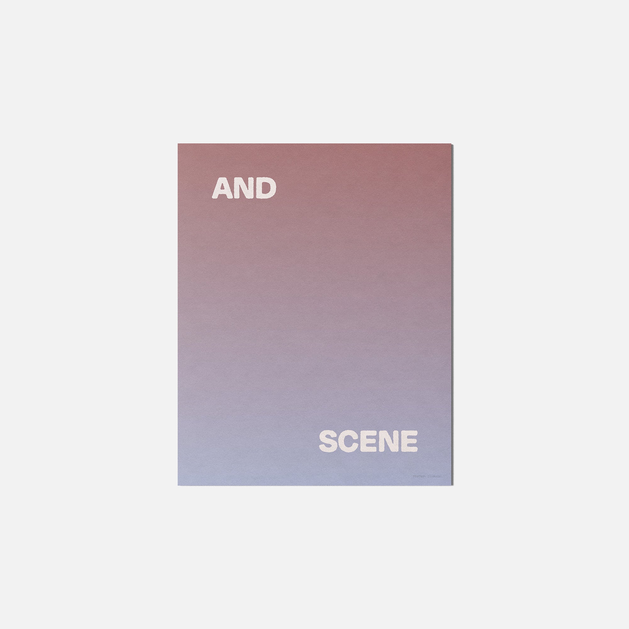 SCENE PRINT