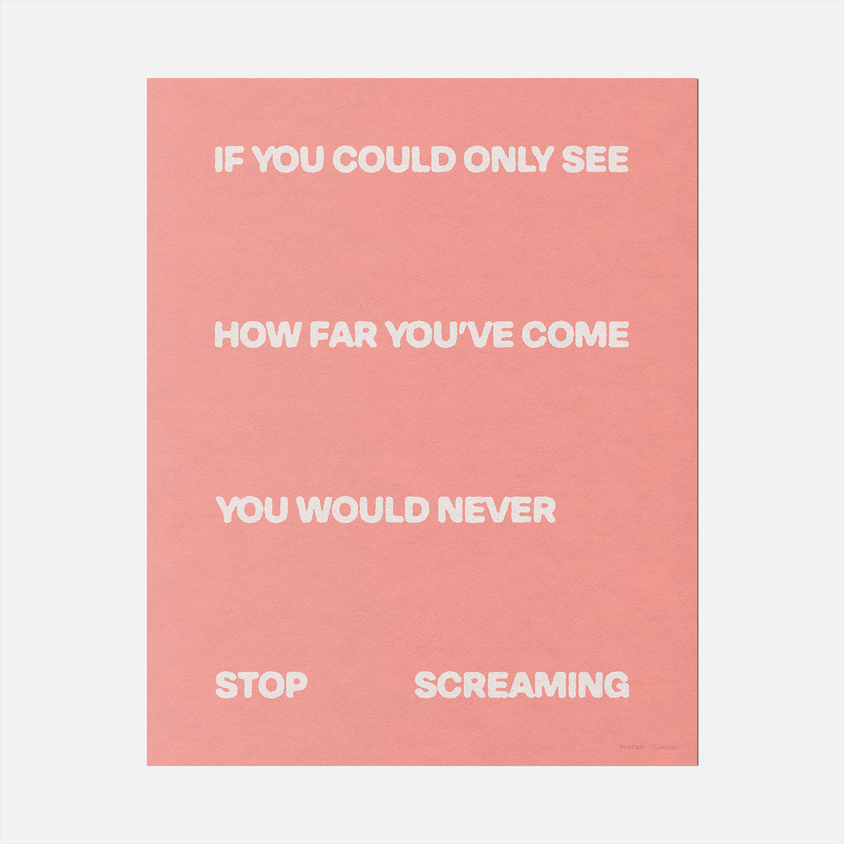 SCREAMING PRINT
