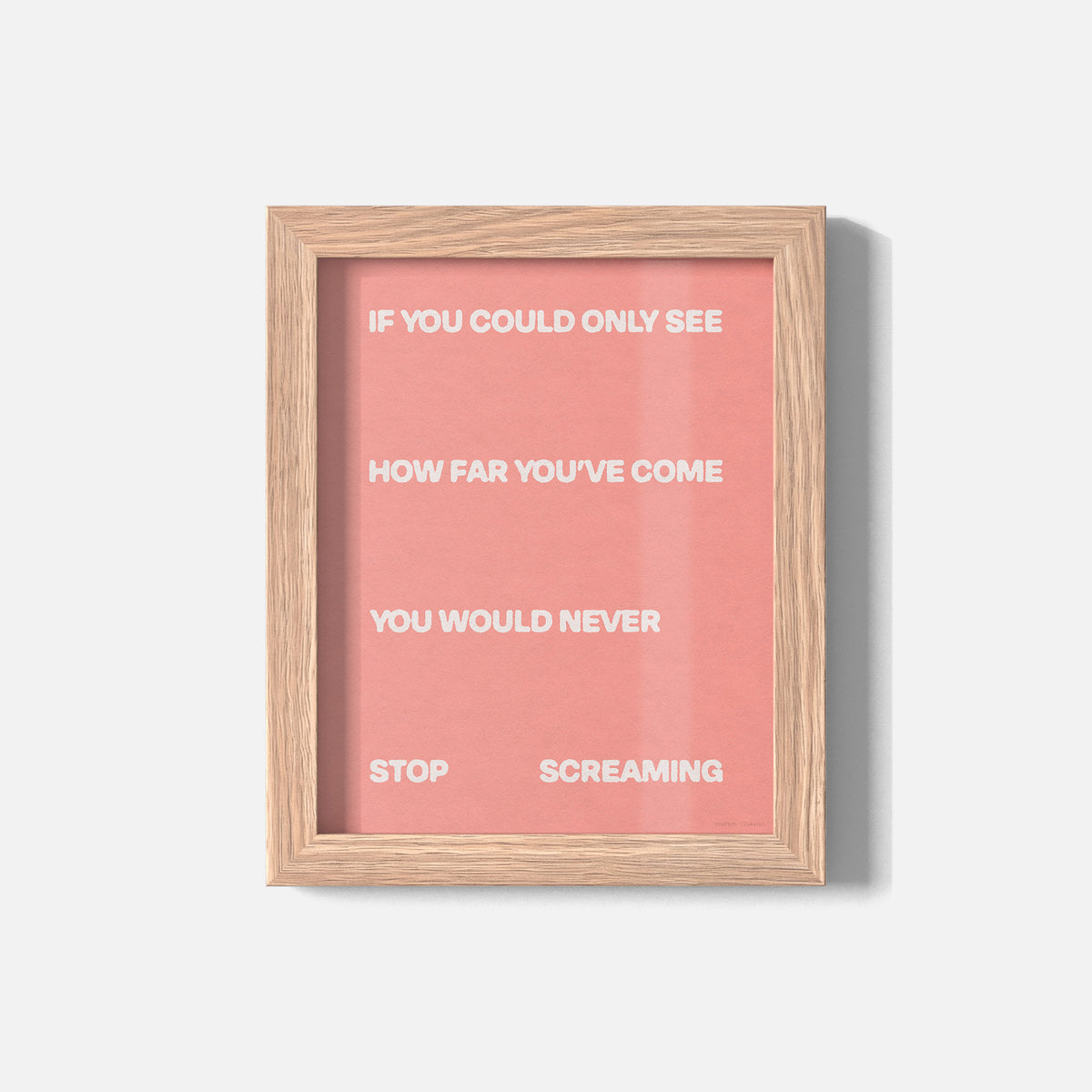 SCREAMING PRINT