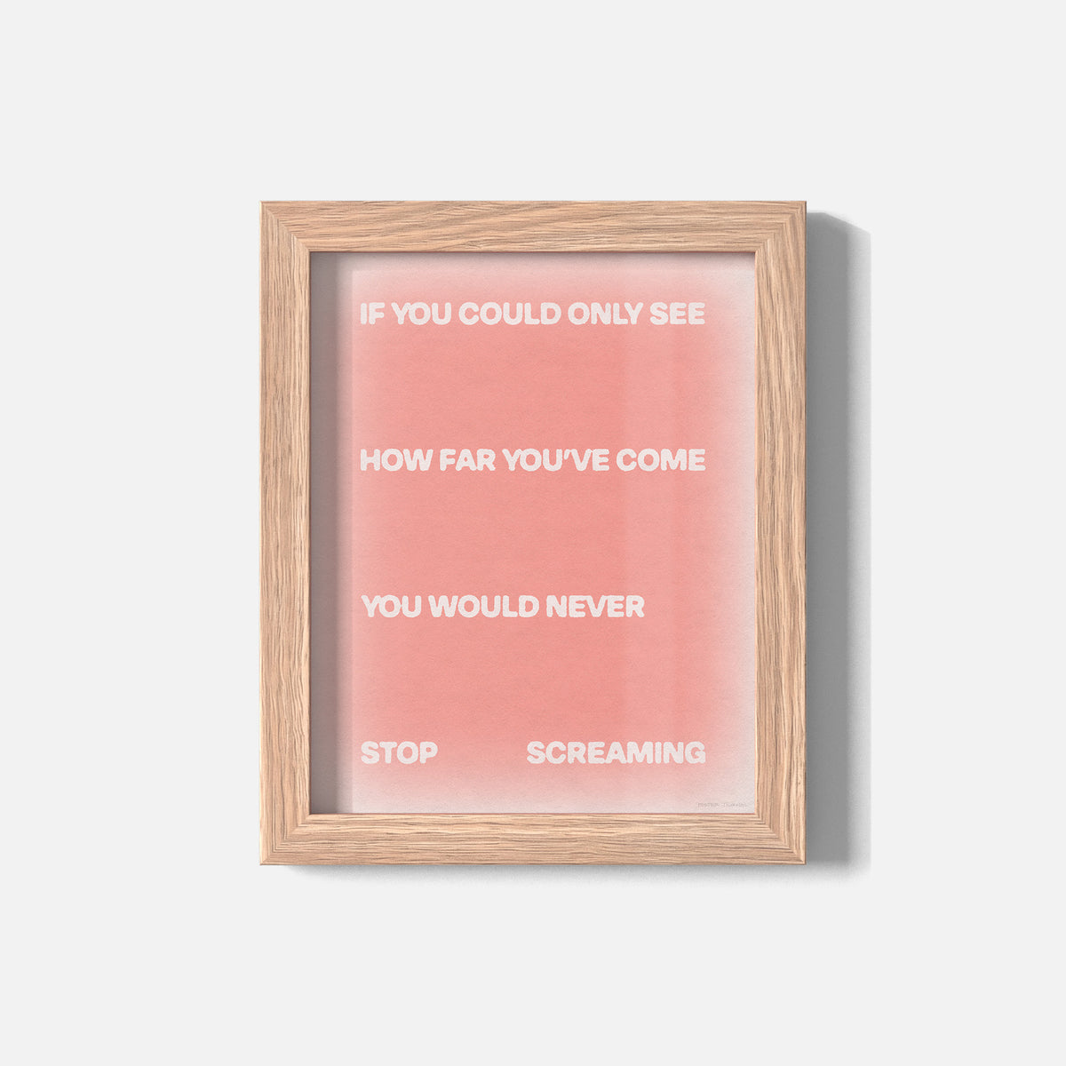 SCREAMING PRINT