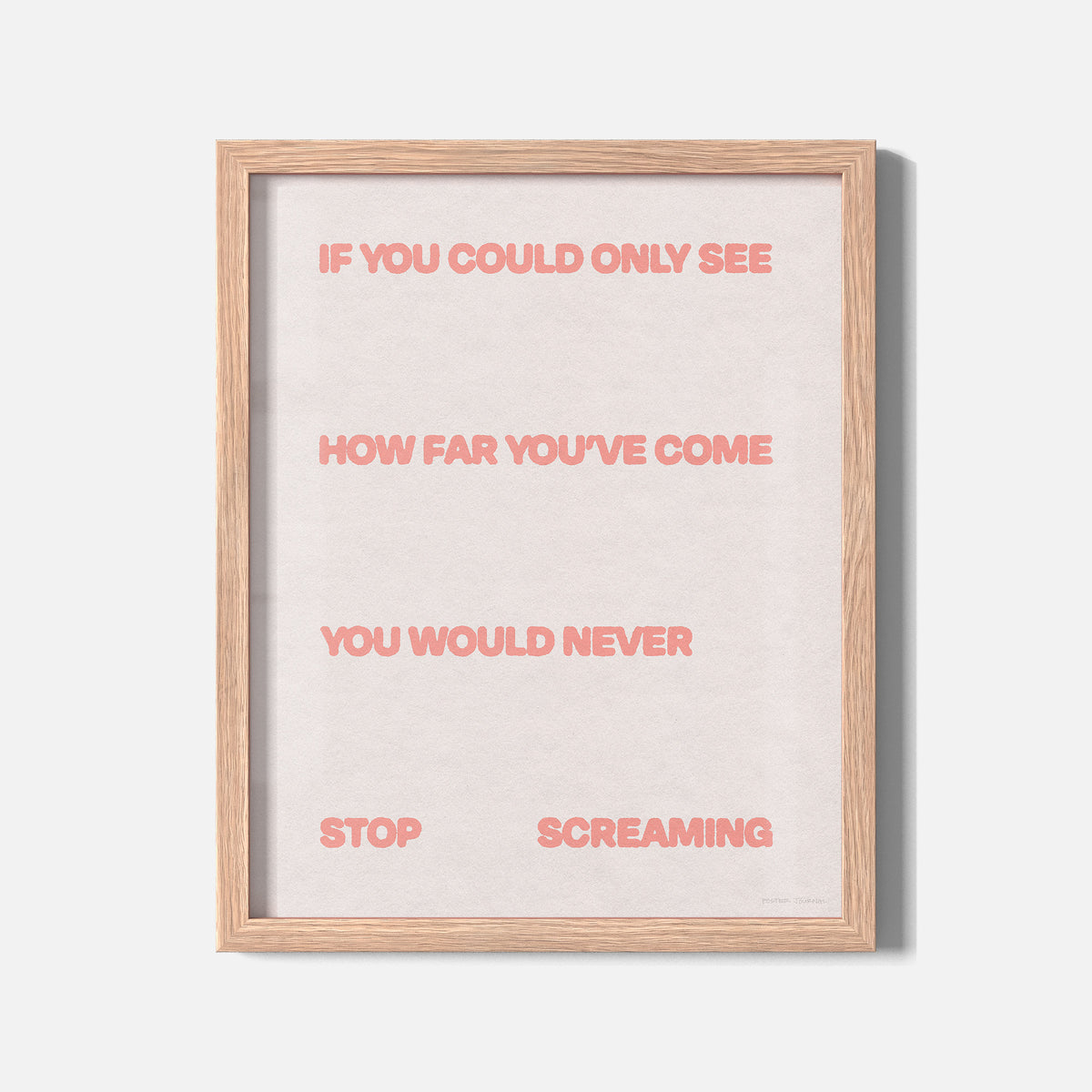 SCREAMING PRINT