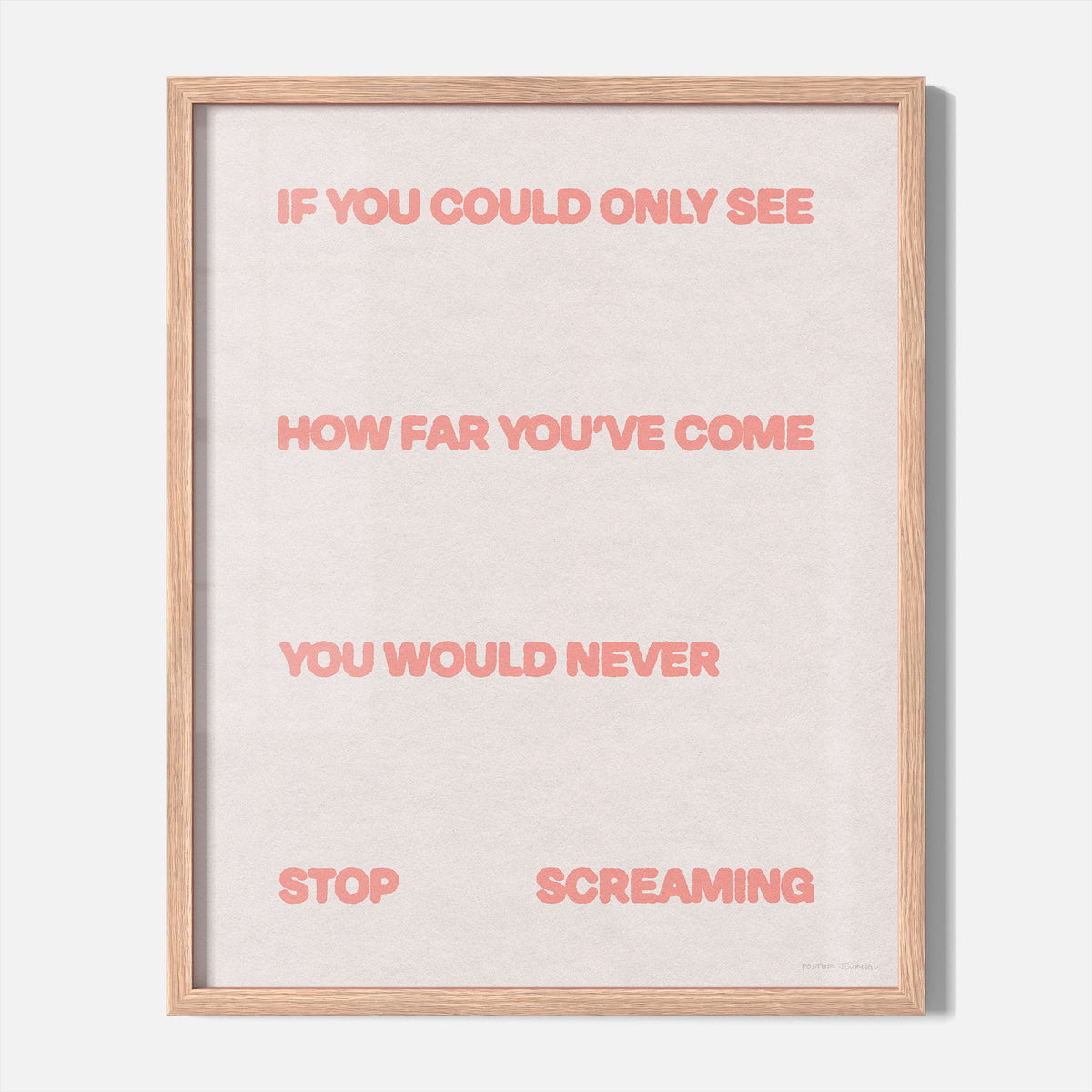 SCREAMING PRINT