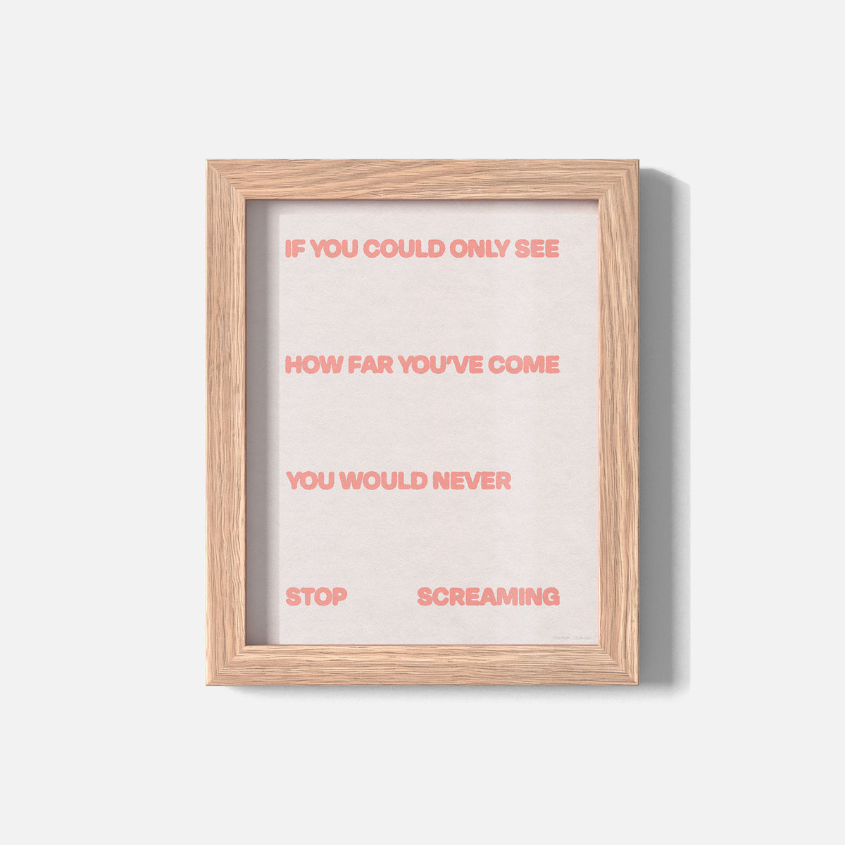 SCREAMING PRINT