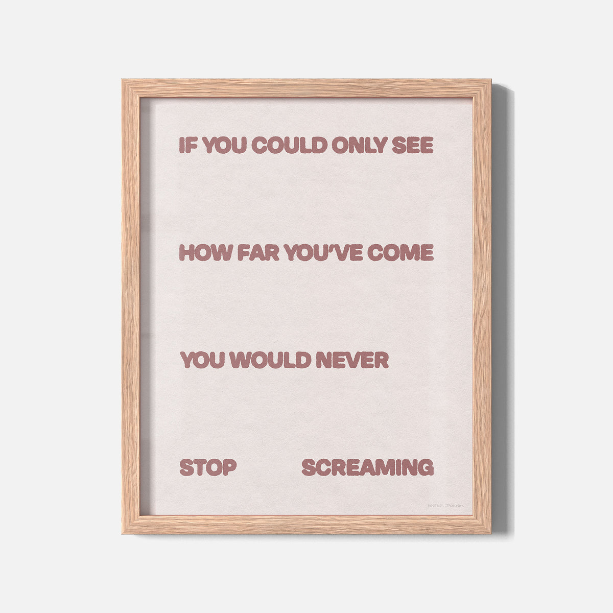SCREAMING PRINT