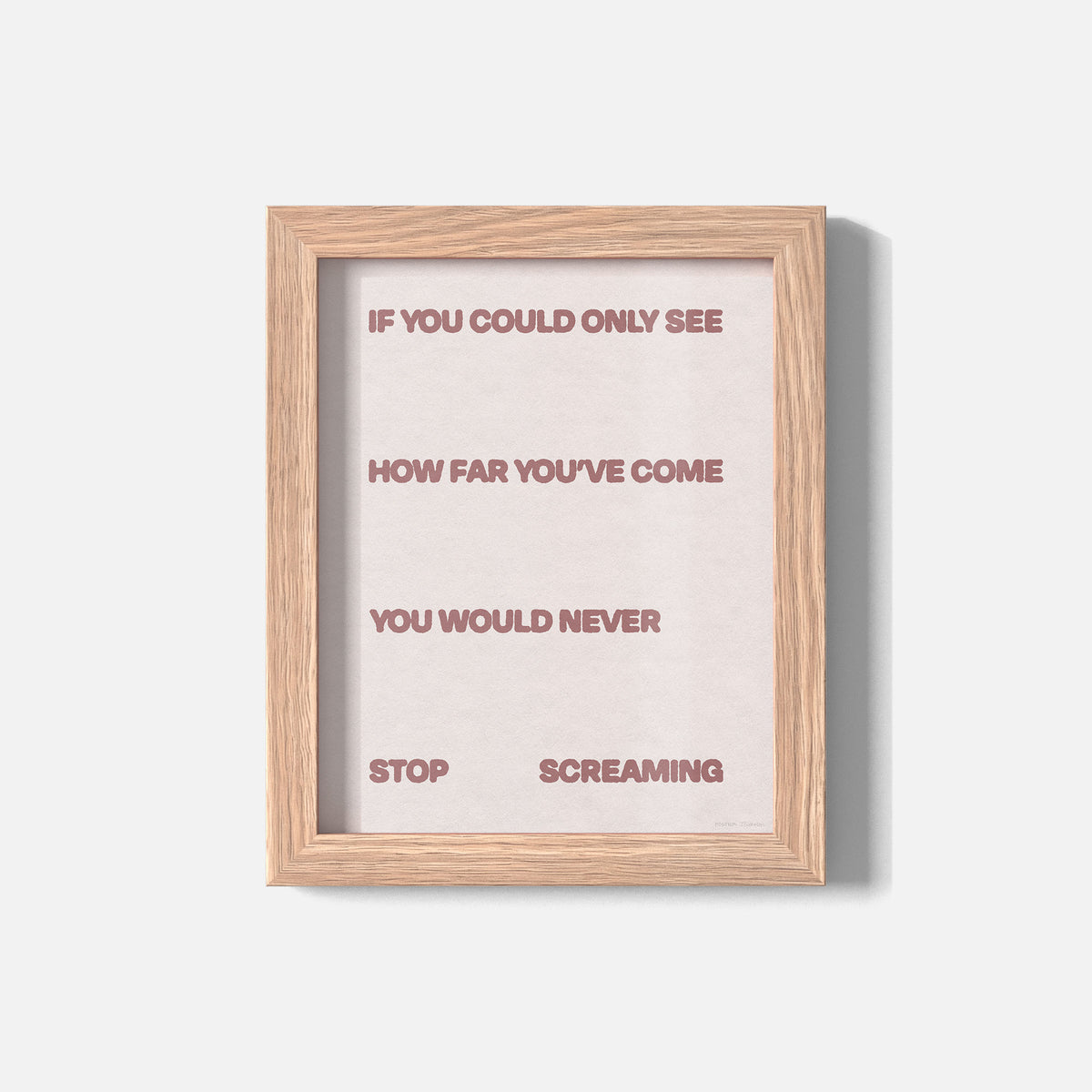 SCREAMING PRINT