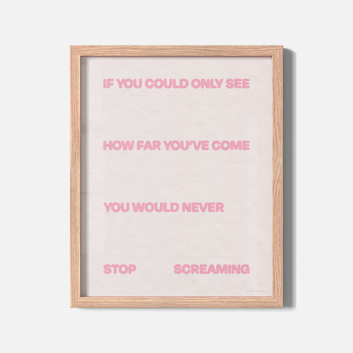 SCREAMING PRINT