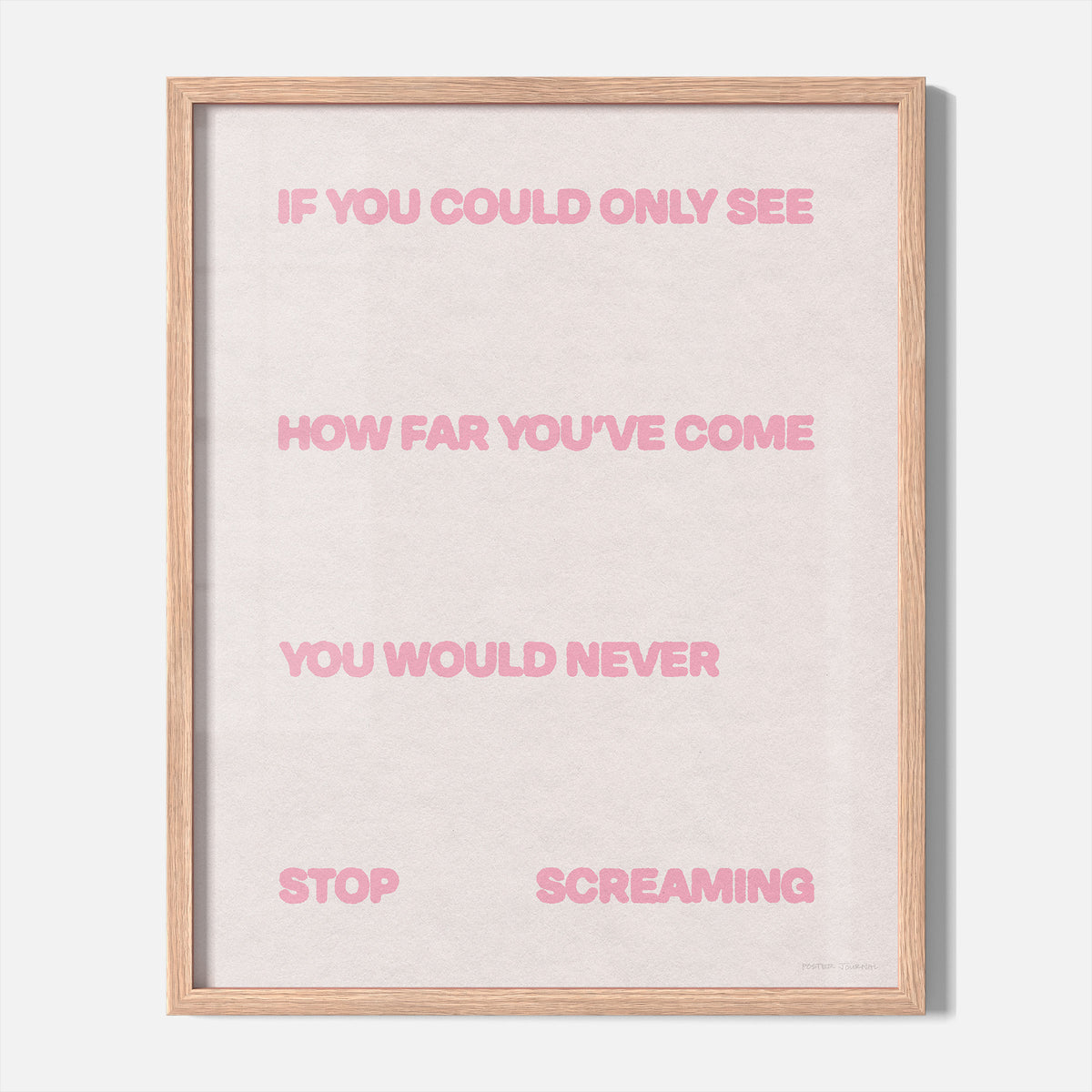 SCREAMING PRINT