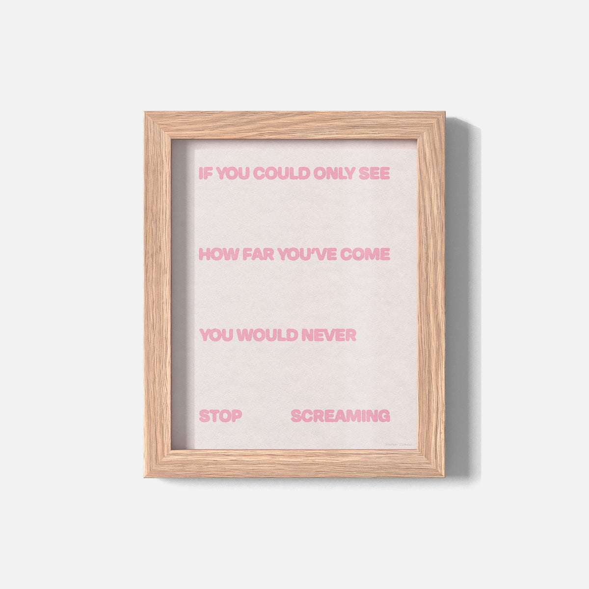 SCREAMING PRINT