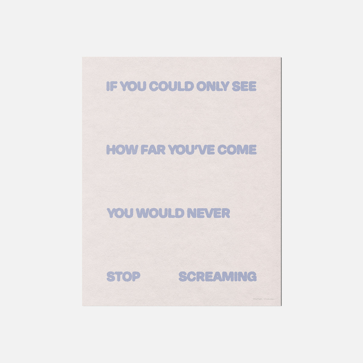 SCREAMING PRINT