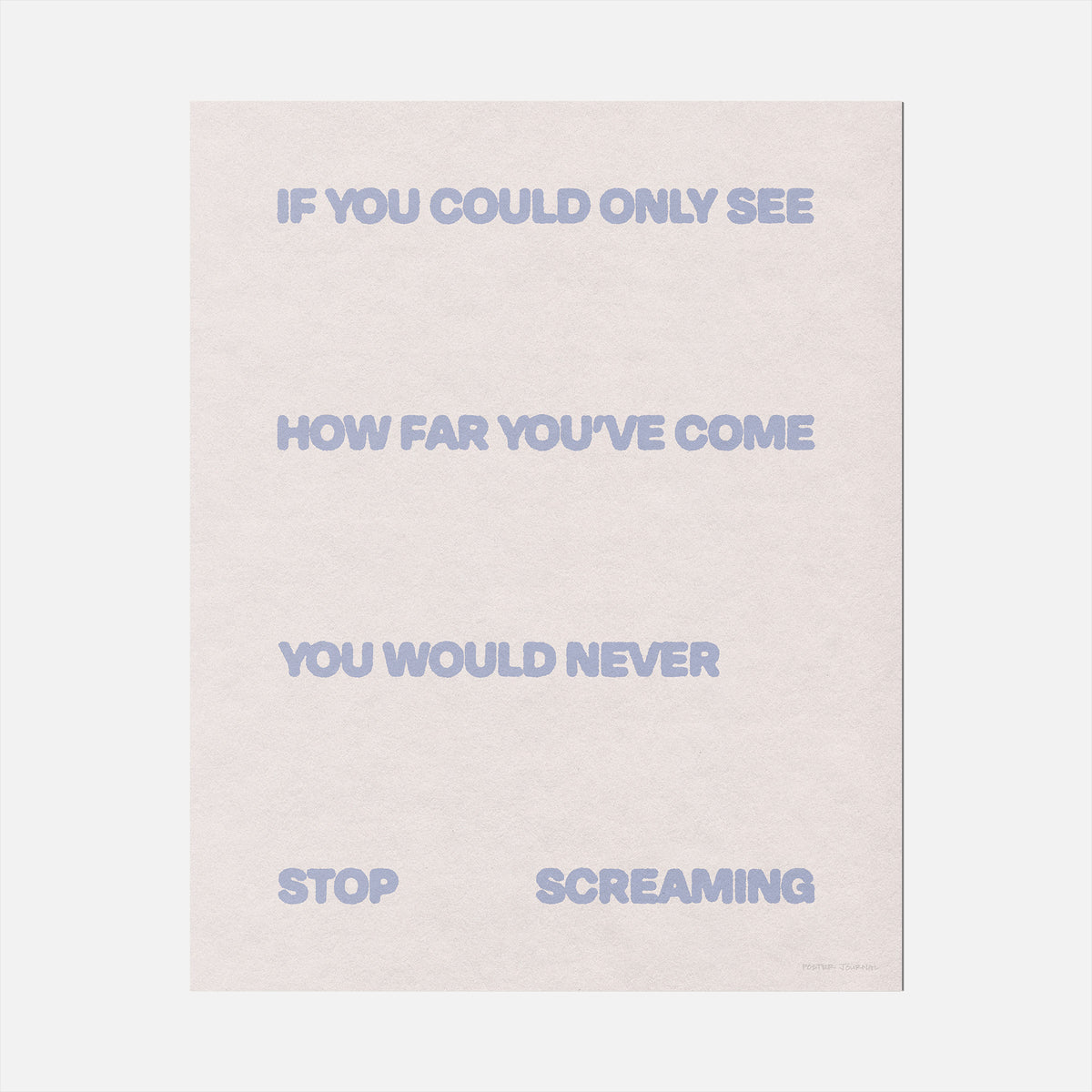 SCREAMING PRINT