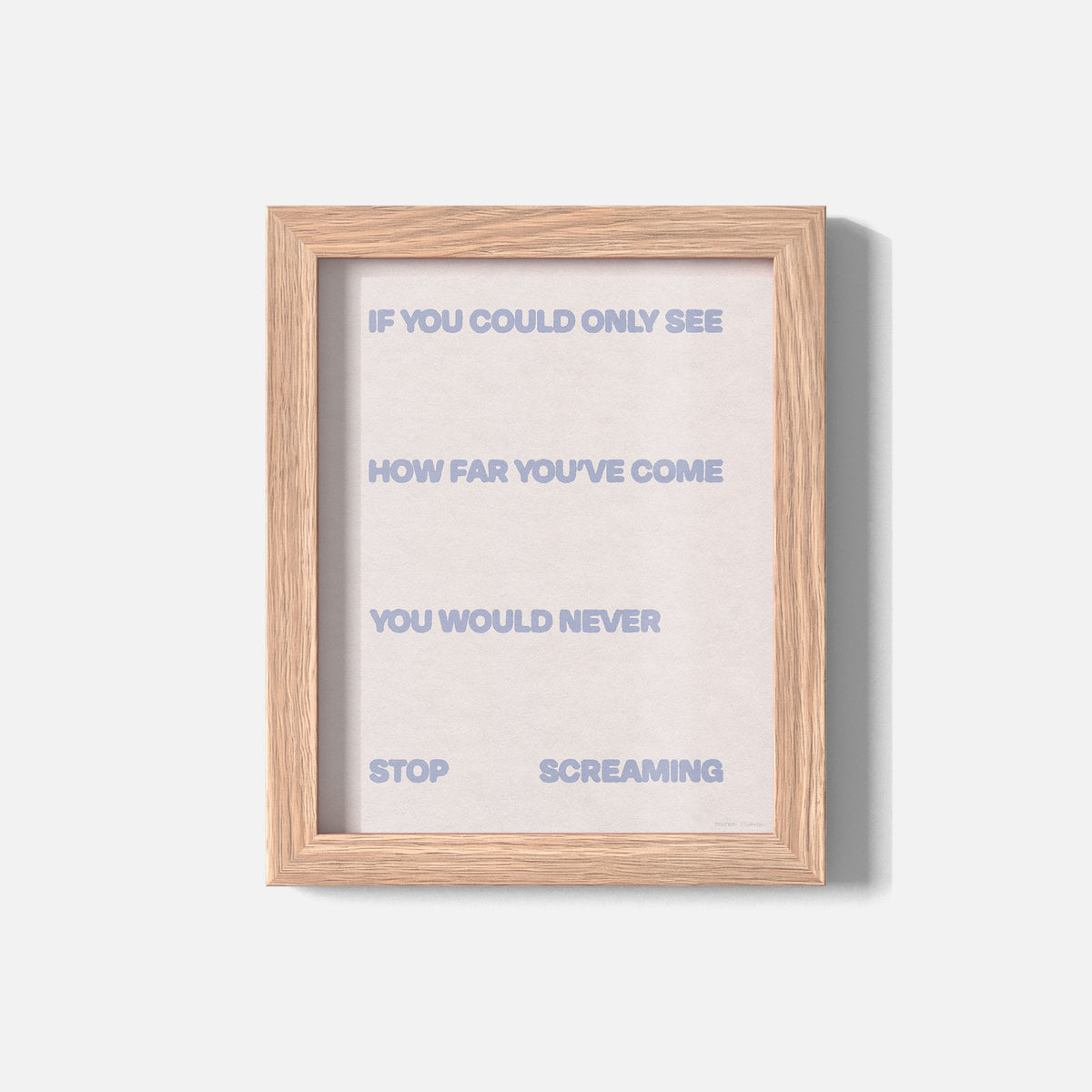 SCREAMING PRINT
