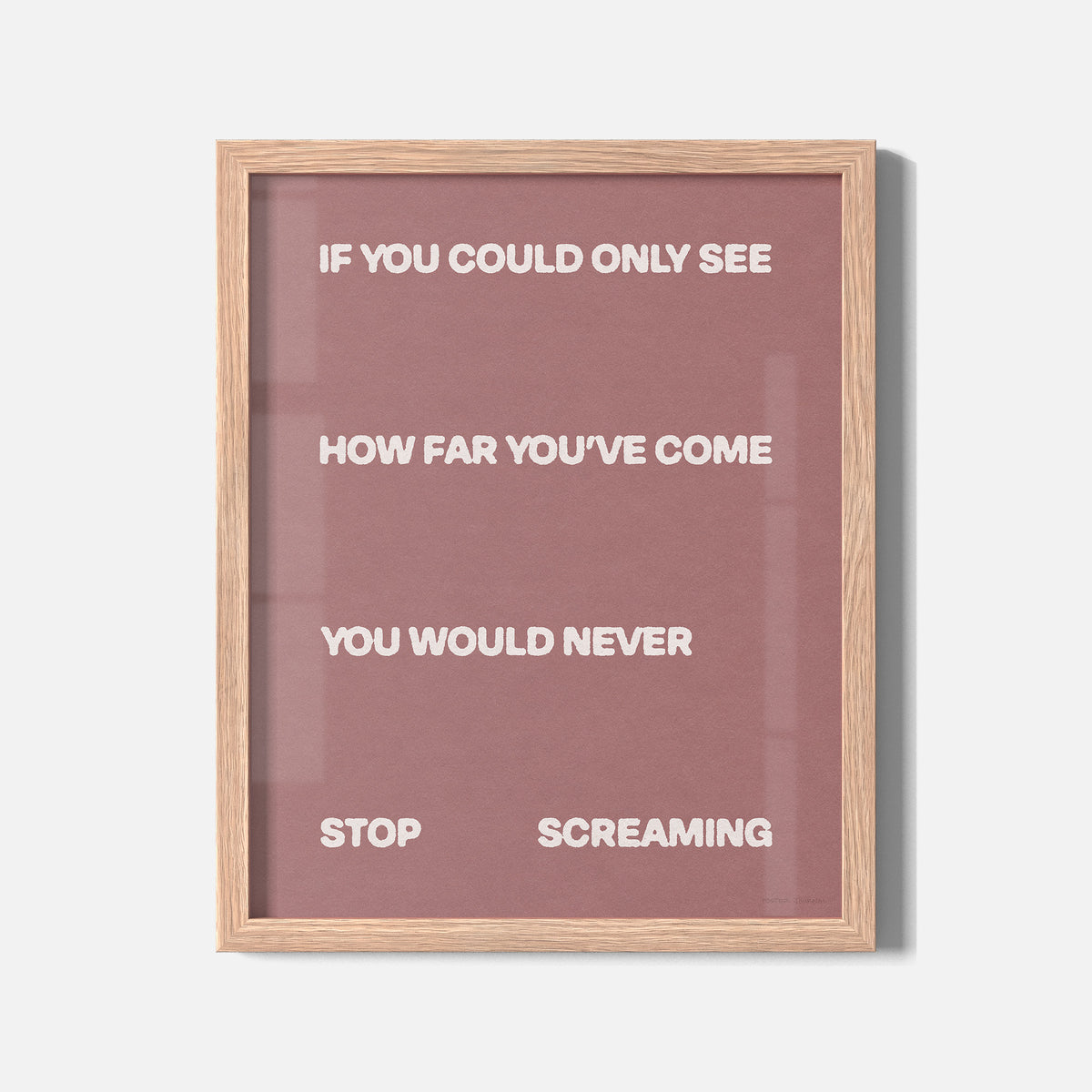 SCREAMING PRINT