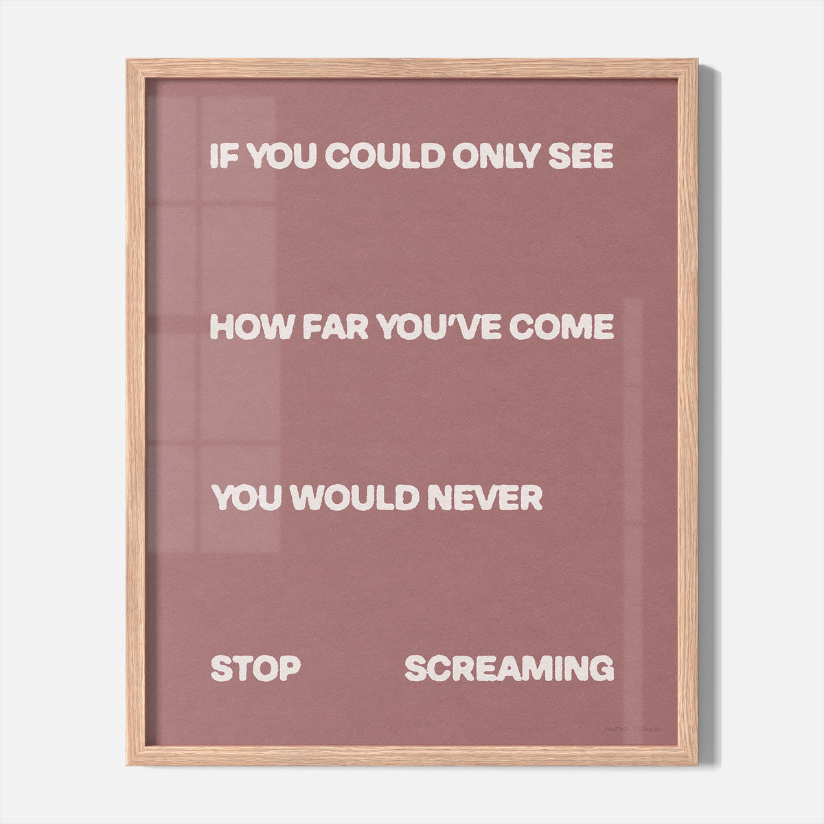 SCREAMING PRINT