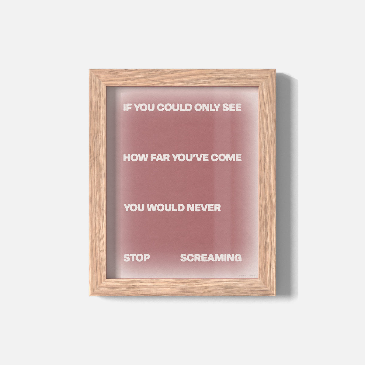 SCREAMING PRINT